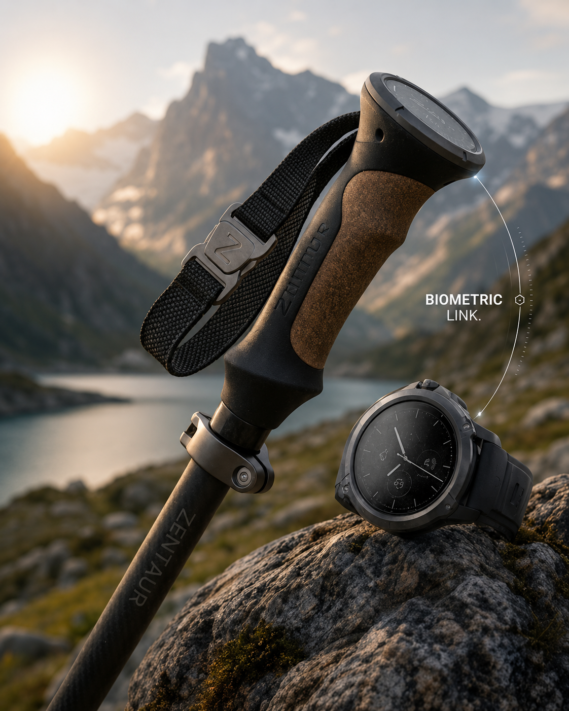 Zentaur Outdoor ZenNav Carbon Trekking Pole