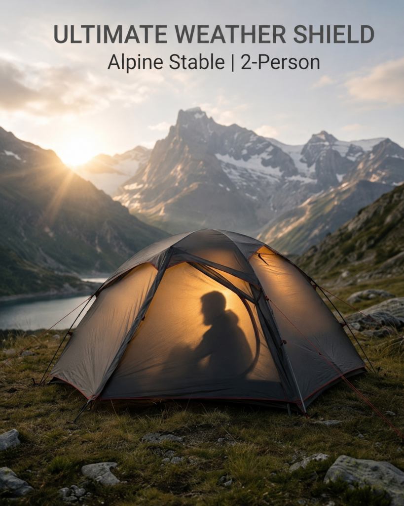 Zentaur Outdoor AlpineShield 2-Person Camping Tent