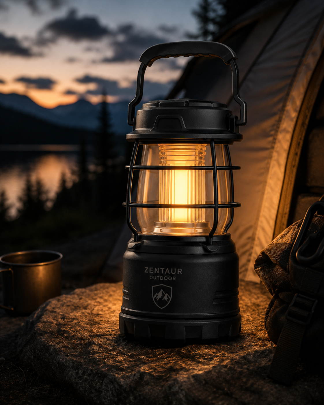 Zentaur Outdoor EmberGlow Camping Lantern